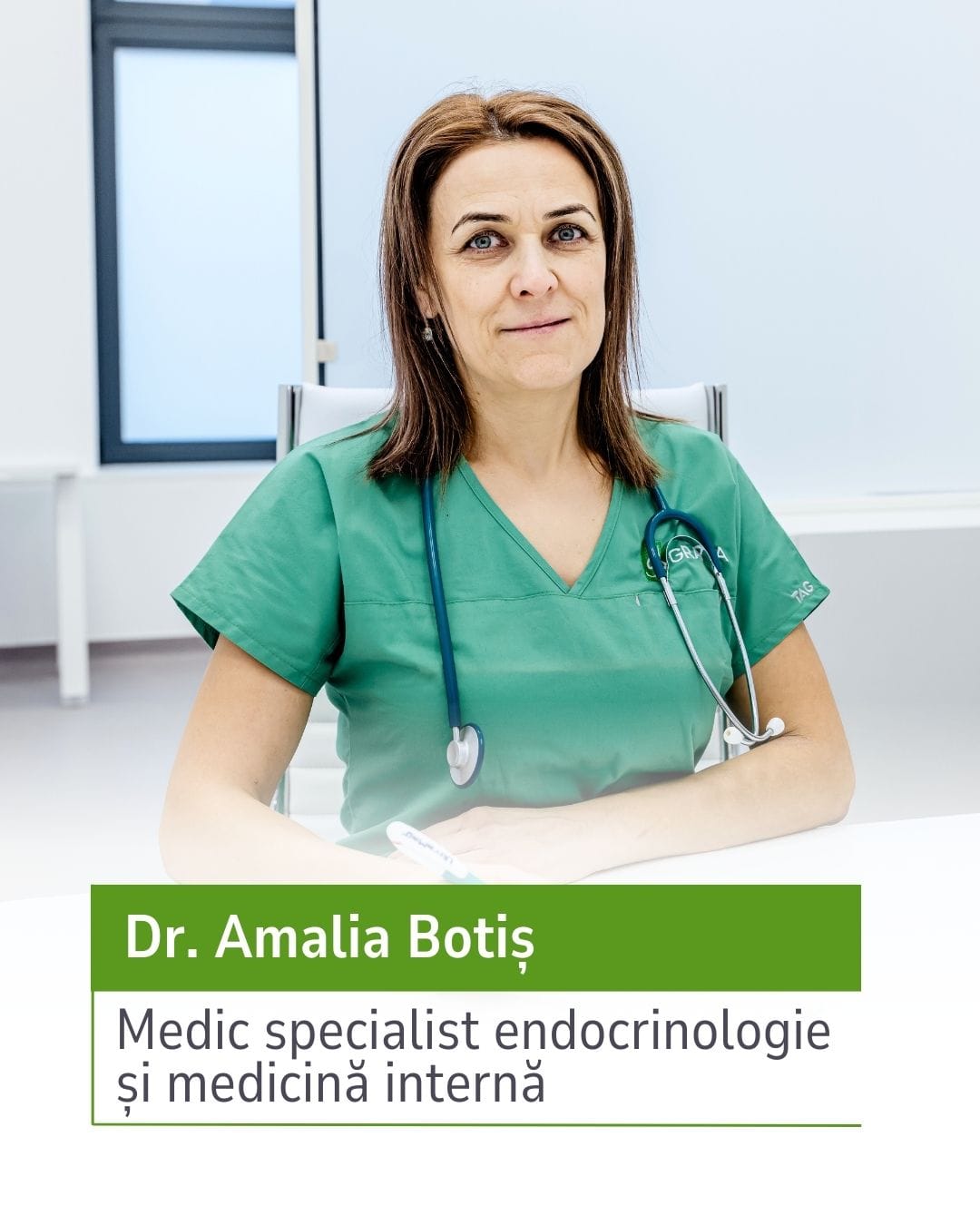 Dr. Amalia Botis, medic specialist endocrinologie si medicina interna