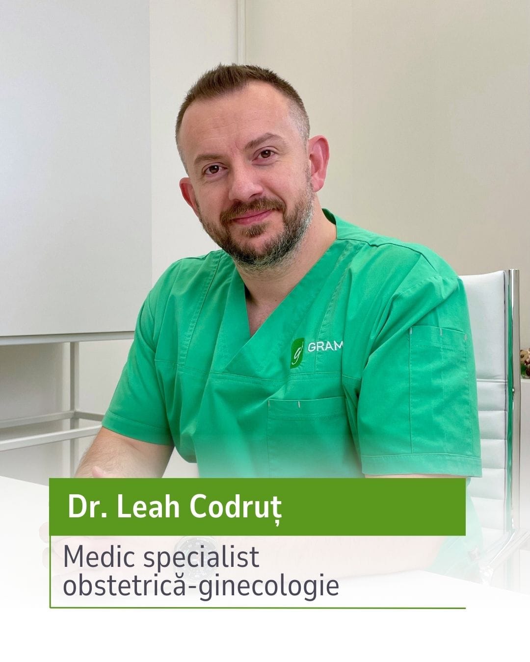 Dr. Leah Codrut - Medic specialist obstretica-ginecologie - Clinica Grama